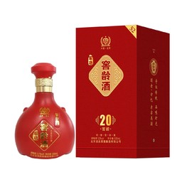 52%vol北京軍功窖齡酒（紅）